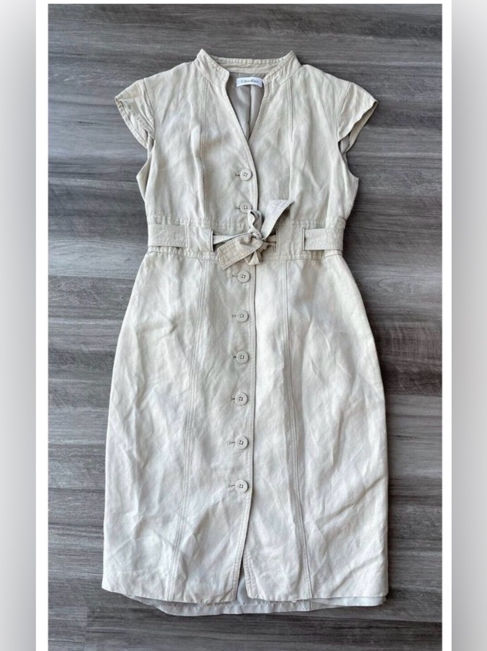 Calvin Klein Linen Dress